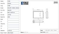 KALE RADYATOR 0285842AL 96AT18476AA