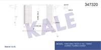 KALE RADYATOR ET7119710BA / 1834039 ET7119710BA