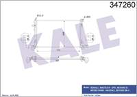 KALE RADYATOR 2140000Q2B / 4419452 / 93197532 2140000Q2B