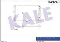 KALE RADYATOR 8D0121251BC