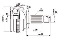 METELLI 44014-S6D-G50 44014-S6D-G50