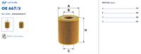FILTRON JDE8751 9X2Q-6744-AA