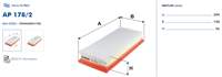 FILTRON 17801-0N040 17801-0N040