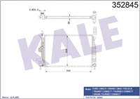 KALE RADYATOR BV61 8005 BD /1830143 BV618005BD