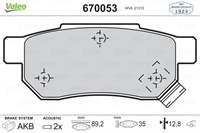 VALEO 06022SP8000/06430SAAE50/43022SAAE51 06022SP8000