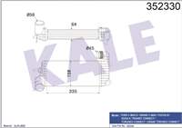 KALE RADYATOR BV619L440CK /2027395 BV619L440CK