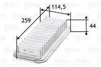 VALEO 1444PV 17801-0J020