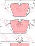 TRW GDB1304 34211163324