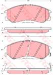 TRW GDB3244 581013AA20