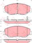 TRW GDB3325 45022S9AA00