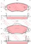 TRW GDB3324 044650D040