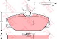 TRW GDB1030 7701206288