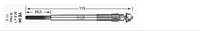 NGK 1684 2S6Q 6M090 AA