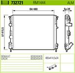 VALEO 732721 8200343476