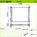 VALEO 732737 7700436916