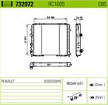 VALEO 732072 8200330848