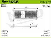 VALEO 812235 7701207715