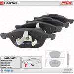 MGA DİSK BALATA 1617258480 3M51 2K021 AA
