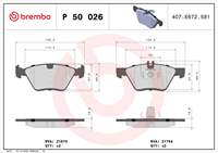 BREMBO A0024204520 A0024205020 A0034202920 A0034208320 A0044200320