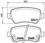 BREMBO 1605995 1605967 93190577