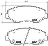 BREMBO 45022S9AE60