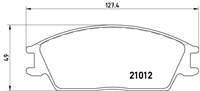 BREMBO 581011CA10