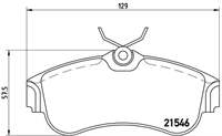 BREMBO 410604M526