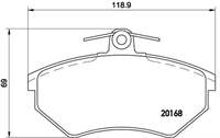 BREMBO 357698151B