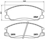 BREMBO 5810126A20