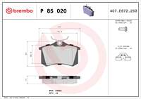 BREMBO 1J0698451P