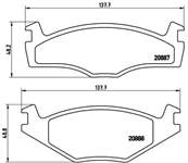 BREMBO 191698151G