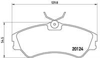 BREMBO 701698151C