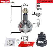 MGA AKS KAFASI 714030 44305-S5A-950