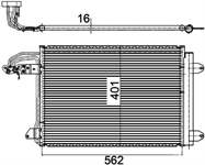MGA KLİMA RADYATÖRÜ 1K0820411Q