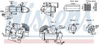 NISSENS 147350678R A6221400075