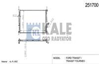 KALE RADYATOR 0222311AB 7C118005AB