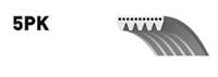 GATES 5PK1495 GFB91496