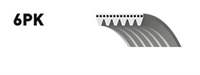 GATES 6PK2193 3S5Q 6C301 BA
