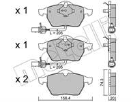 METELLI 8E0698151K