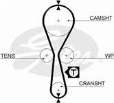 GATES 5454XS 7700836095