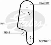 GATES 5427XS 030109119S