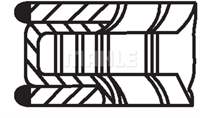 MAHLE 011 69 N0 01169N0 011 69 N0