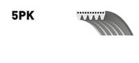 GATES 5PK1138 55232450
