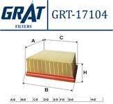 GRAT FİLTRE 1729860 8V219601A1A