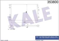 KALE RADYATOR 6Q0121253R