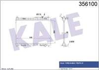 KALE RADYATOR 1516267/1523440/8V518005BE 8V518005BF