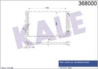 KALE RADYATOR 8D0121251BC