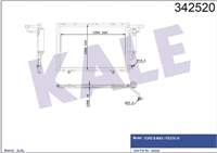 KALE RADYATOR 1756414 AV 1119710 FA