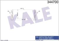KALE RADYATOR 1302148 / 13311080  1302148 13311080