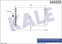 KALE RADYATOR 4809227 / 4809227AD / 4809267AC